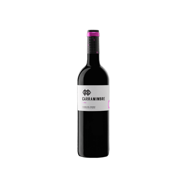 Imagen de una botella de vino Carramimbre Roble Tinto