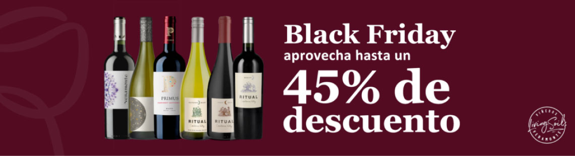 Black Friday, aprovecha hasta un 45% de descuento.